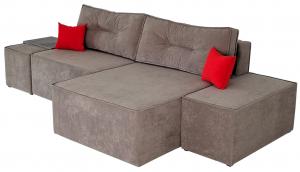 Угловой модульный диван 